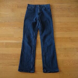 Calvin Klein Original Bootcut Jeans Dark Wash Stretch Denim Y2K 2000s Size W26